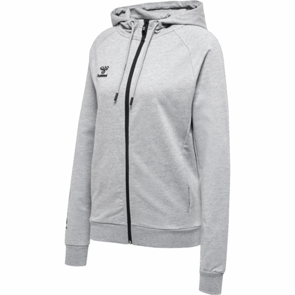 hmlMOVE GRID COTTON ZIP HOODIE WOMAN - Imagen 3