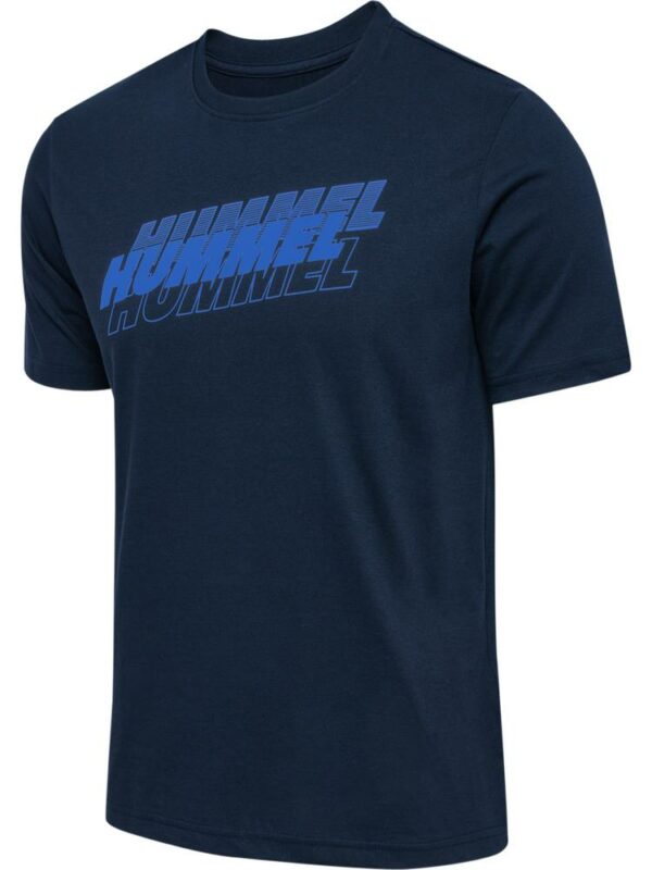 hmlGRAFIC TRIPLE LOGO COTTON TEE